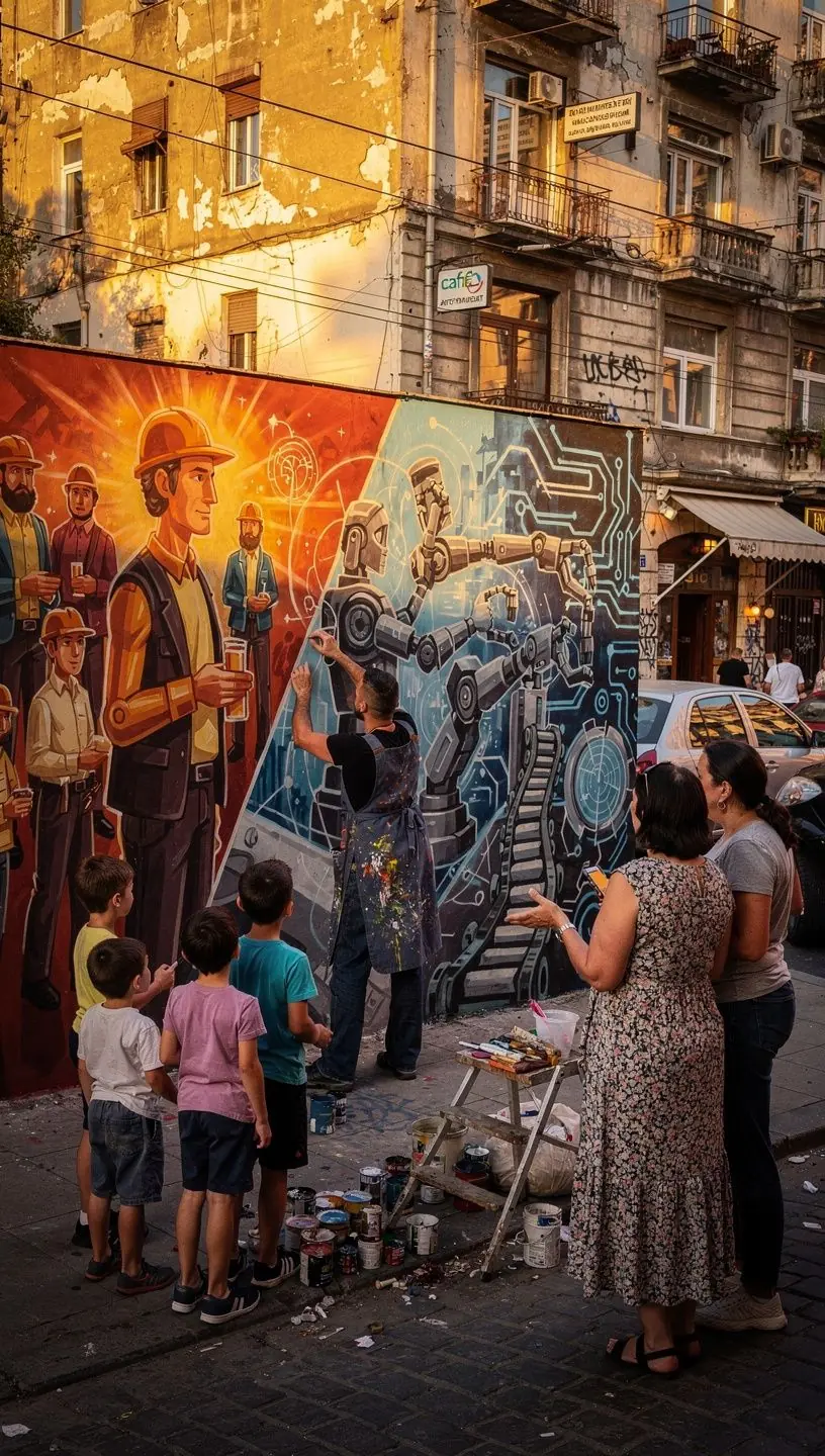 Team strategy meeting